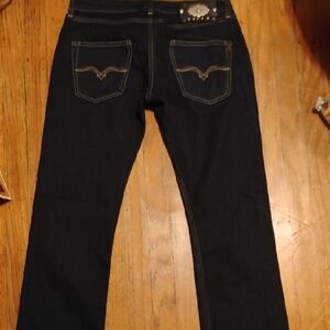 Replay Women's Dark Blue Boot Cut Jeans